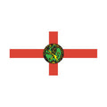 Alderney Island Flag N4786 A4 Photo Print
