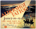 Aldershot Tattoo 1907 Vintage Retro Advert Poster A4 Photo Print