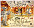 Aldershot Tattoo Party Vintage Retro Advert Poster A4 Photo Print