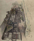 Aldin Cecil 1870 1935 Old Inns 1921 The Talbot Inn Chaddesley Corbett Worcs A4 Photo Print