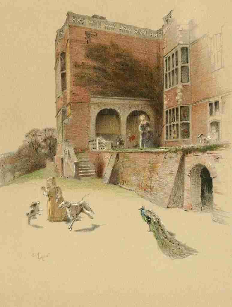 Aldin Cecil 1870 1935 Old Manor Houses 1920 Bramshill House Hants 1 A4 Photo Print