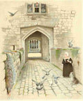 Aldin Cecil 1870 1935 Old Manor Houses 1920 Ightam Moat House Kent 2 A4 Photo Print