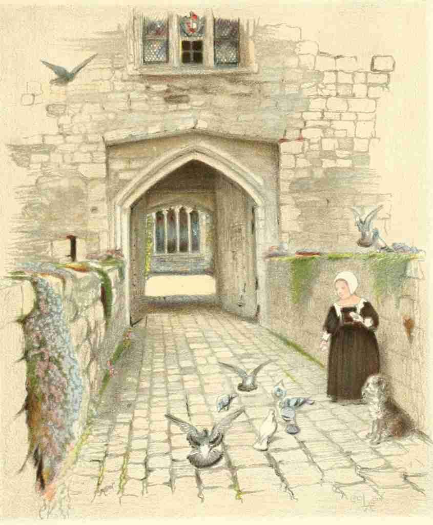 Aldin Cecil 1870 1935 Old Manor Houses 1920 Ightam Moat House Kent 2 A4 Photo Print