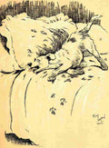 Aldin Cecil Dog Day 1902 Mucky pup A4 Photo Print