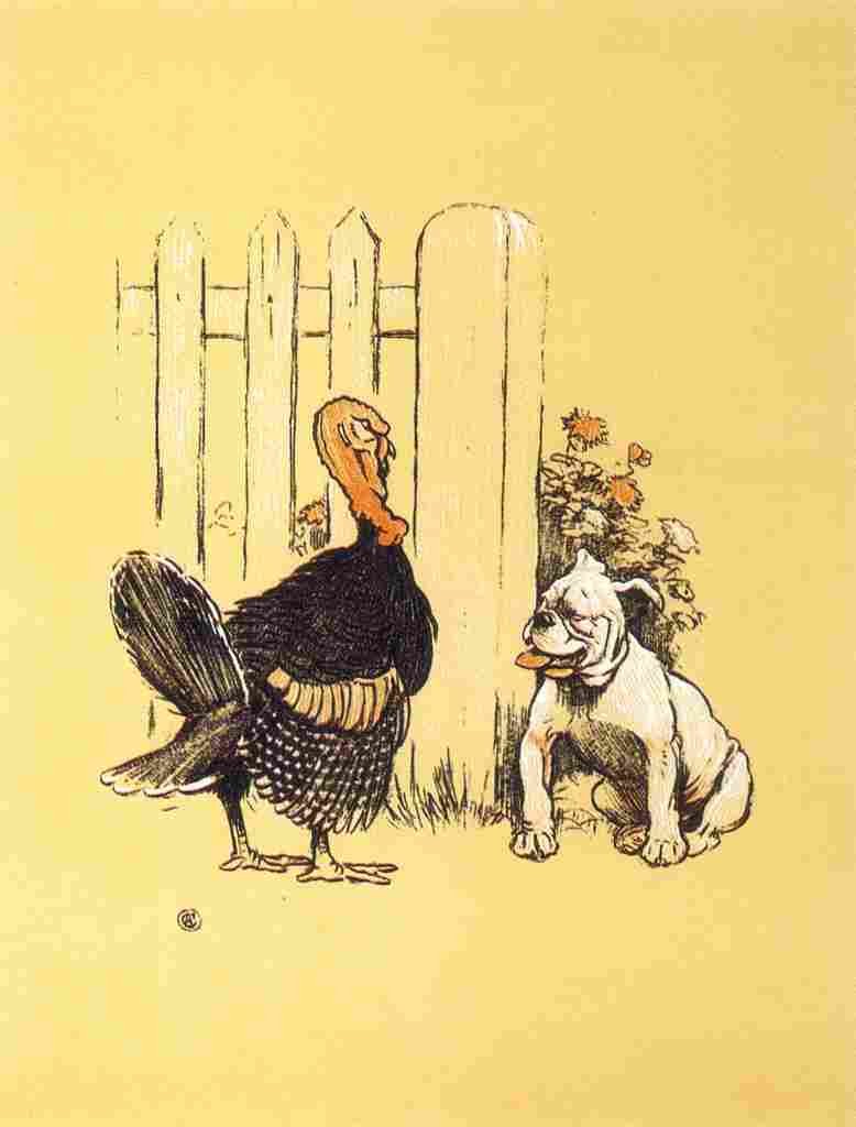 Aldin Cecil Gay Dog 1905 The Turkey A4 Photo Print