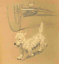 Aldin Cecil Mac 1912 Behind the car A4 Photo Print