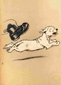 Aldin Cecil White Puppy 1909 Booted A4 Photo Print