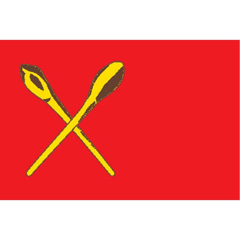 Aleksin City Flag N3869 A4 Photo Print