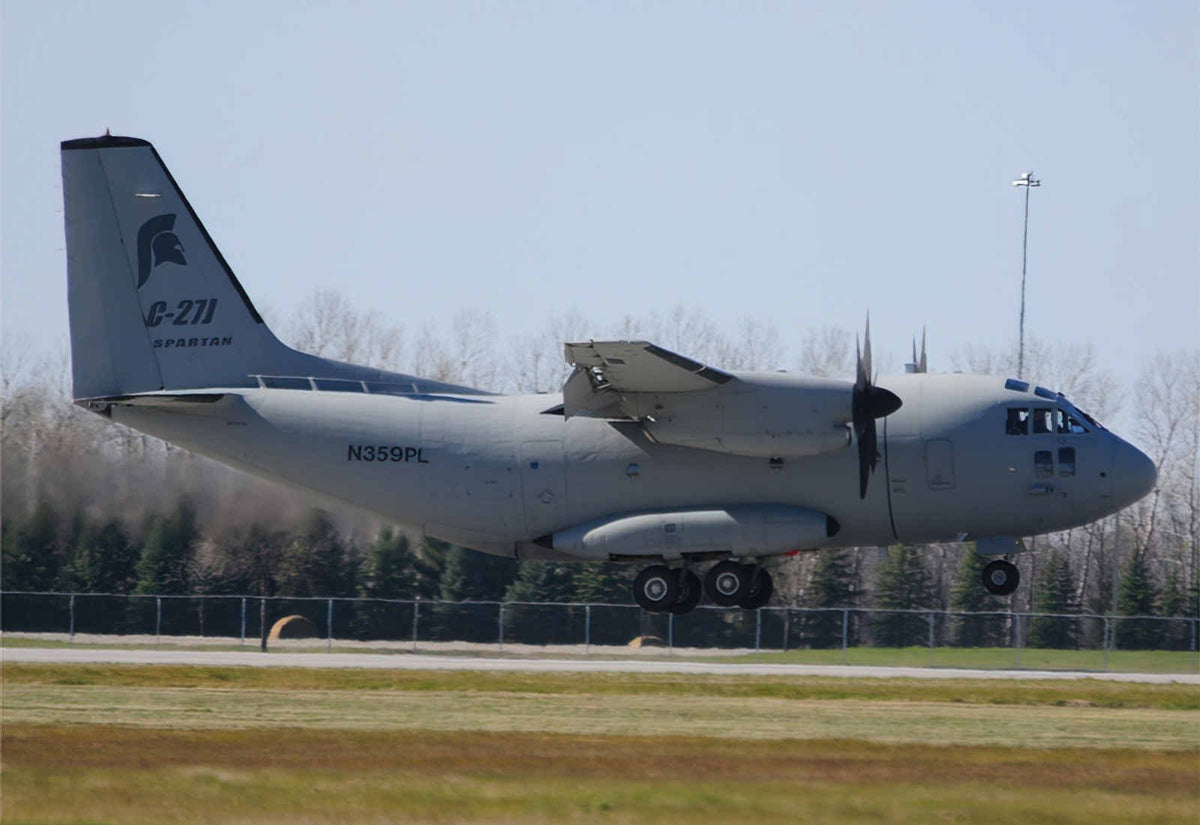 Alenia C27 Spartan 4 (2) Military A4 Photo Print