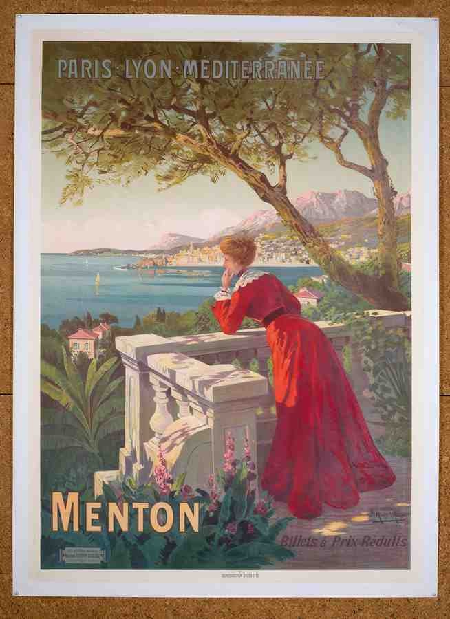 AlesiMenton Vintage Advert A4 Photo Print