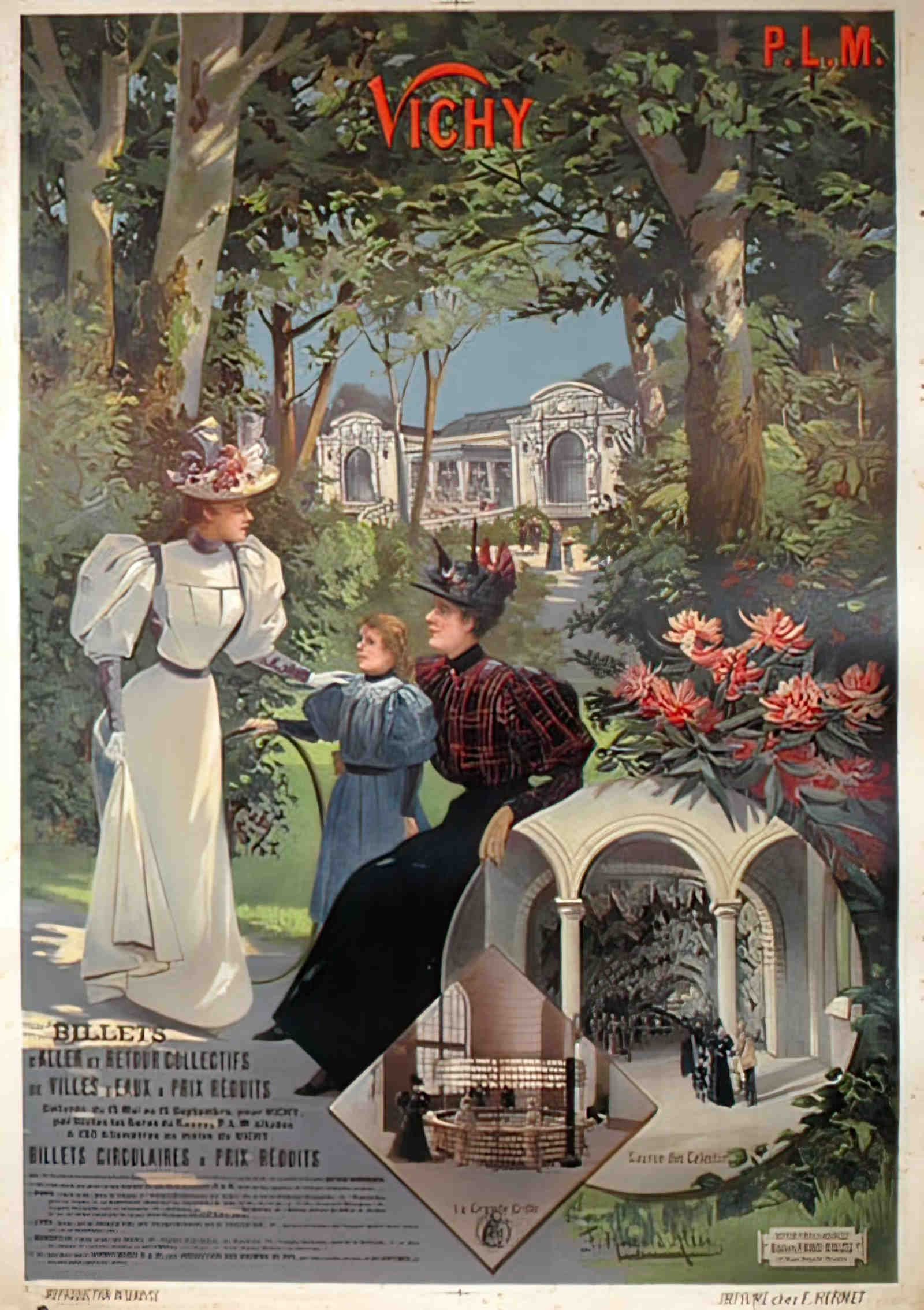 AlesiVichy Advert A4 Photo Print