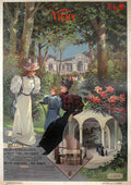 AlesiVichy Vintage Advert A4 Photo Print