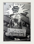 Alex Harvey Live Vintage Retro Advert Poster A4 Photo Print