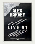 Alex Harvey New Vintage Retro Advert Poster A4 Photo Print