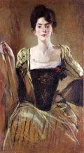 Alexander John White The Green Gown A4 Photo Print