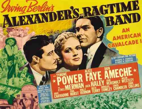  Alexanders Ragtime Band 01 film star poster A4 Photo Print