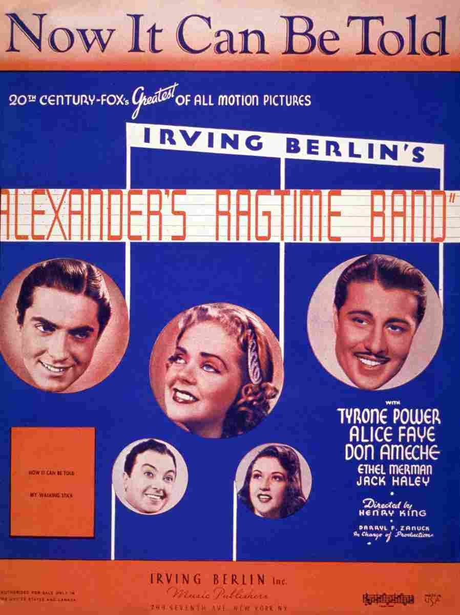 Alexanders Ragtime Band 05 film star poster A4 Photo Print