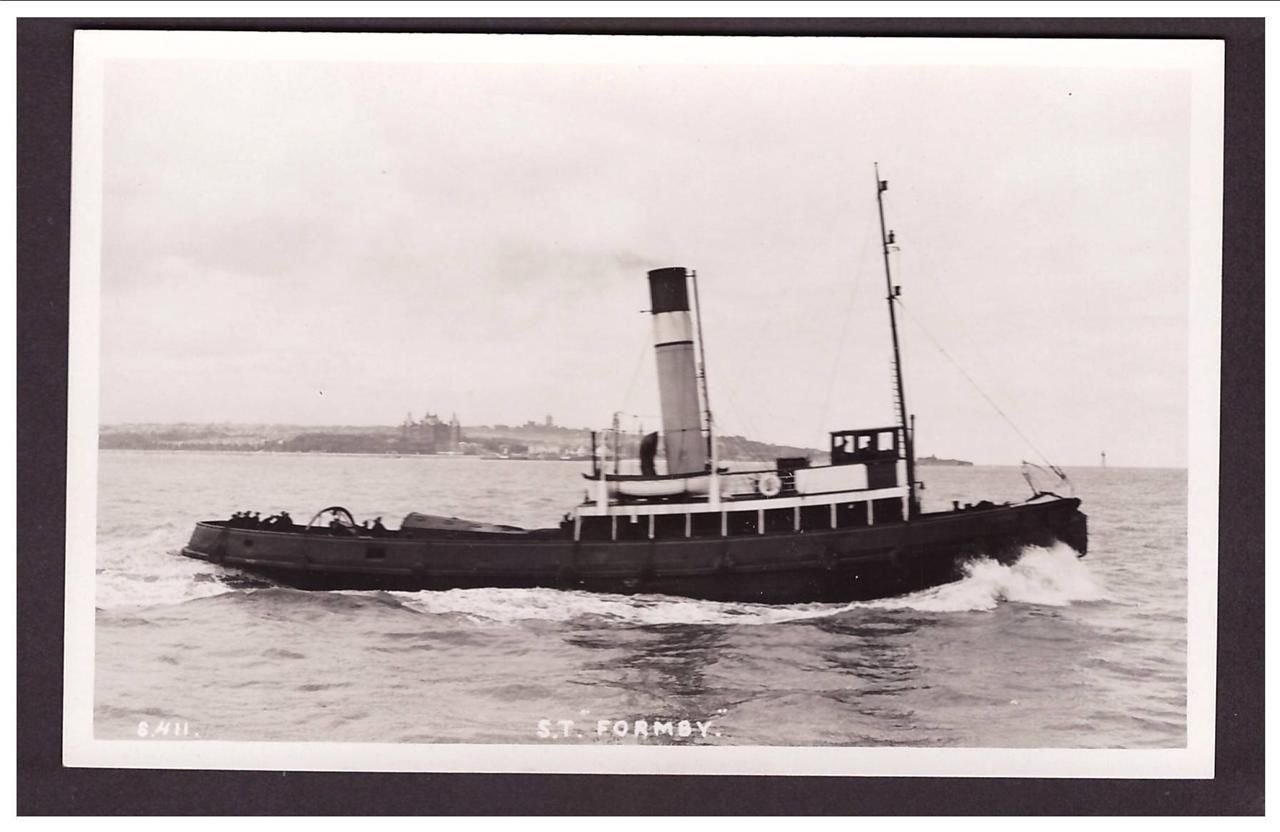 Alexandra Towing Liverpool Tug Formby 1905 Steam ship A4 Photo Print