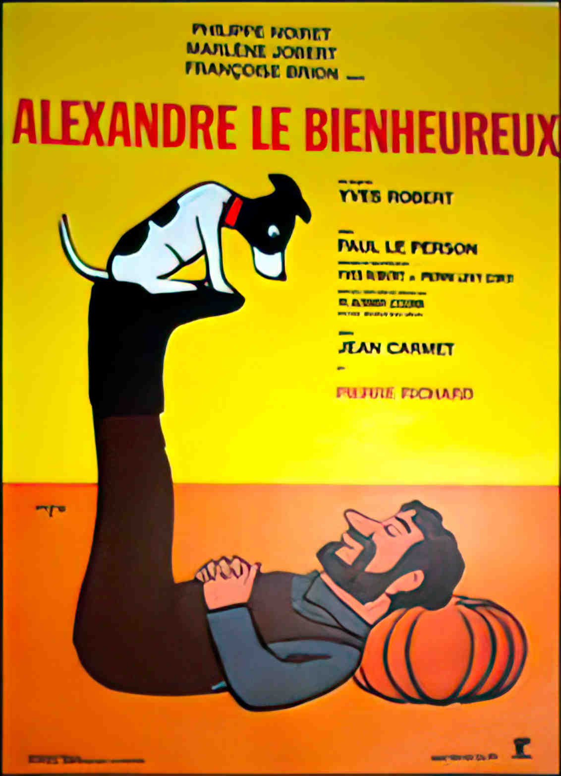 Alexandre Advert A4 Photo Print