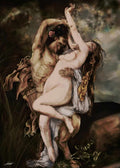 Alexandre Cabanel photo nymph and satyr 2 A4 Photo Print