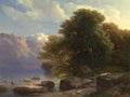 Alexandre Calame The Lake of Thun A4 Photo Print
