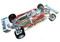 Alfa Romeo 179C 1981 cutaway A4 Photo Print