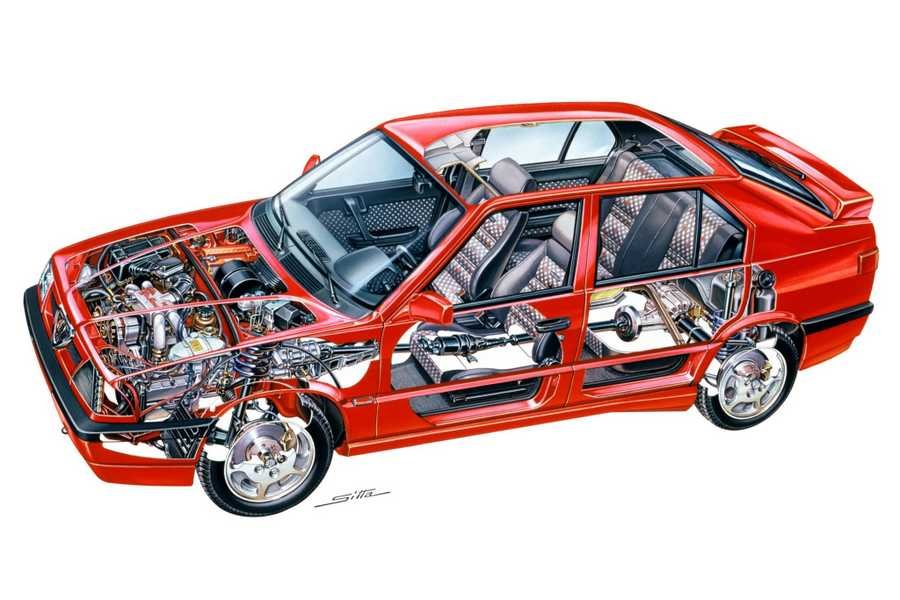 Alfa Romeo 33 1991 2048x1365 cutaway A4 Photo Print
