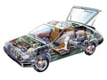 Alfa Romeo Arna SL 1983 cutaway A4 Photo Print