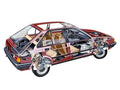 Alfa Romeo Arna cutaway A4 Photo Print