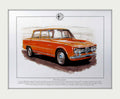 Alfa Romeo Giulia 2 Vintage Retro Advert Poster A4 Photo Print