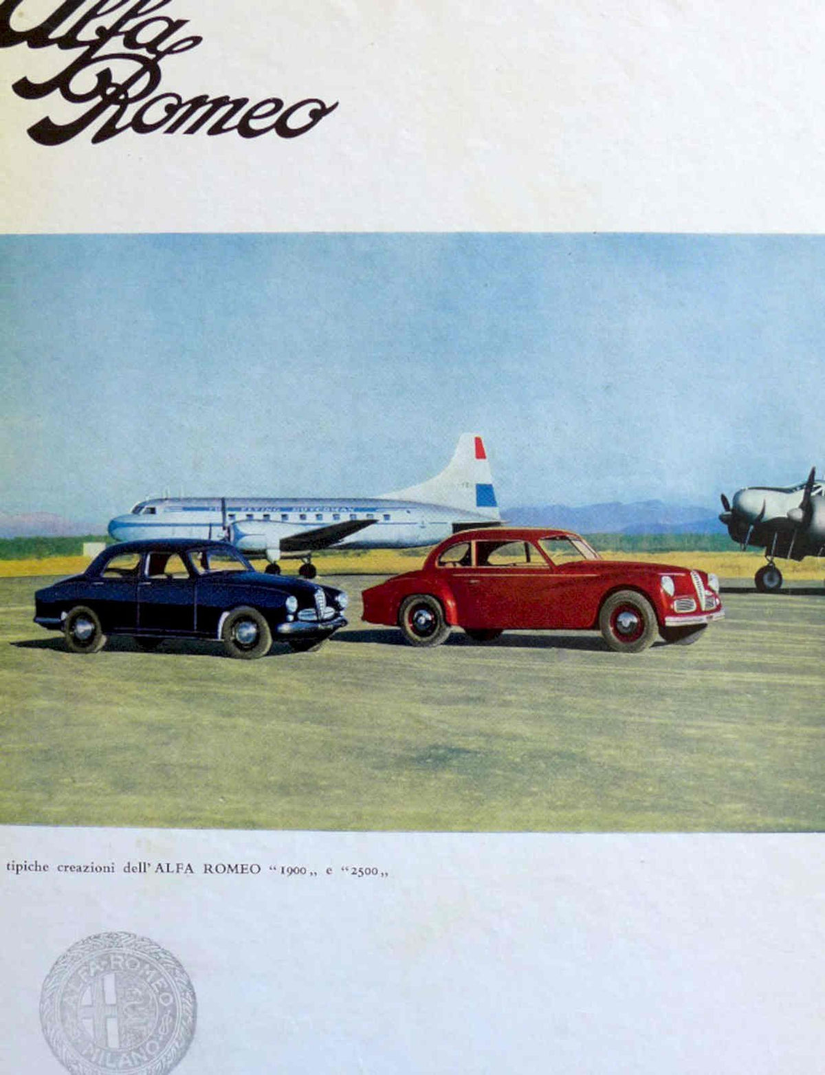 Alfa Romeo Vehicles 1 Vintage Retro Advert Poster A4 Photo Print