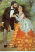 Alfred Sisley by Renoir Impressionism A4 Photo Print