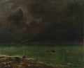 Alfred Stevens Storm at Honfleur A4 Photo Print