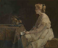 Alfred Stevens The Present A4 Photo Print