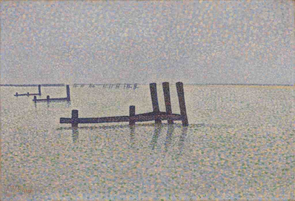 Alfred William Finch The Channel at Nieuport A4 Photo Print