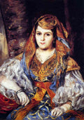 Algerian Woman Renoir A4 Photo Print