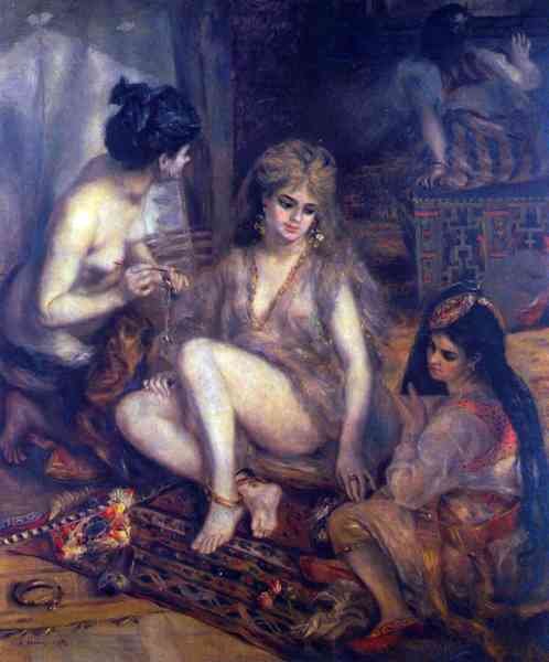 Algerian in Paris dress by Renoir A4 Photo Print