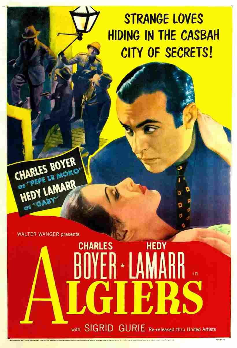 Algiers 01 film star poster A4 Photo Print
