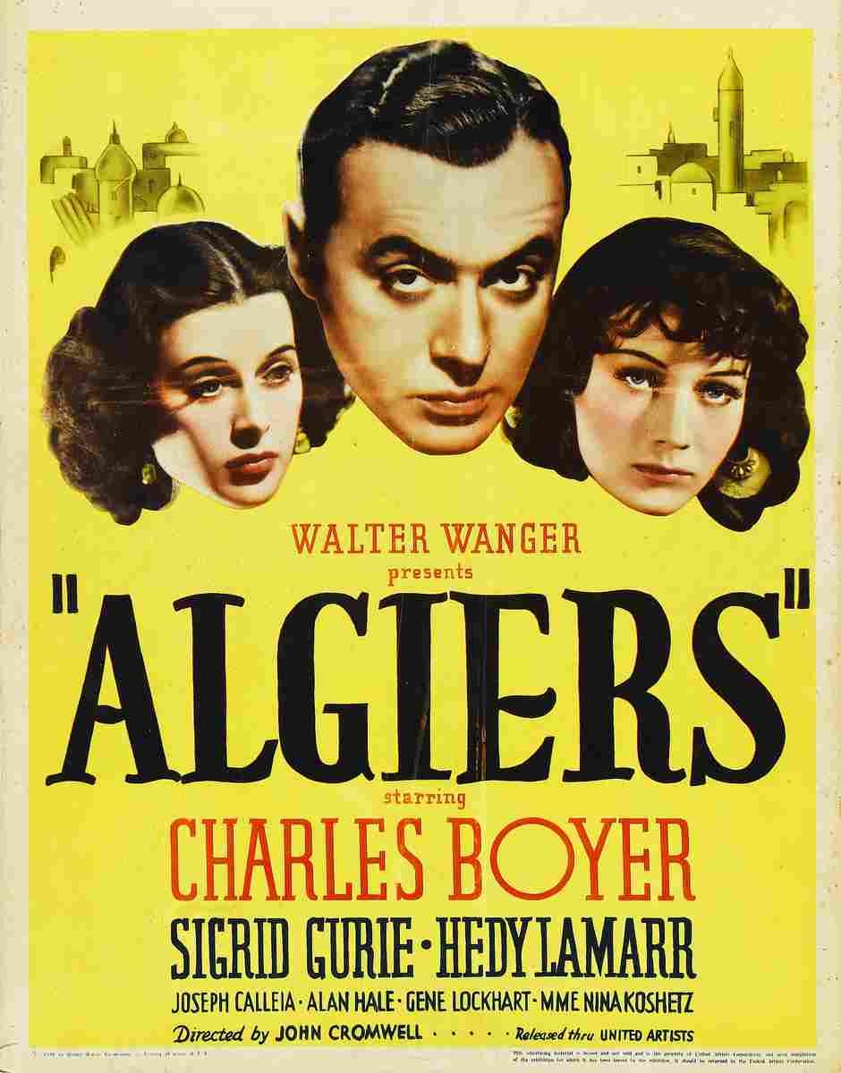 Algiers 04 film star poster A4 Photo Print