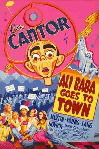  Ali Baba Goes To Town 01 film star poster A4 Photo Print