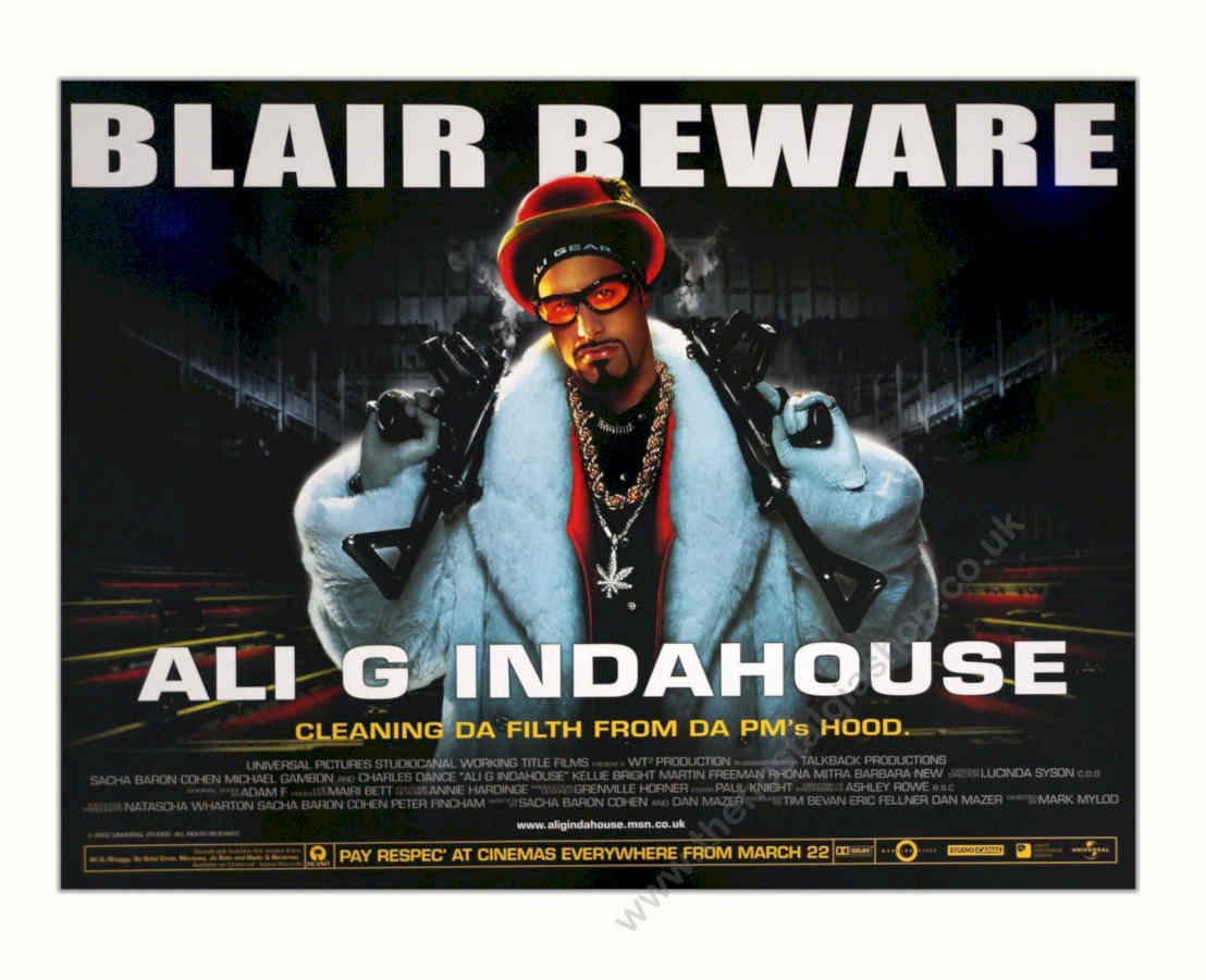 Ali Indahouse Poster Vintage Retro Advert Poster A4 Photo Print