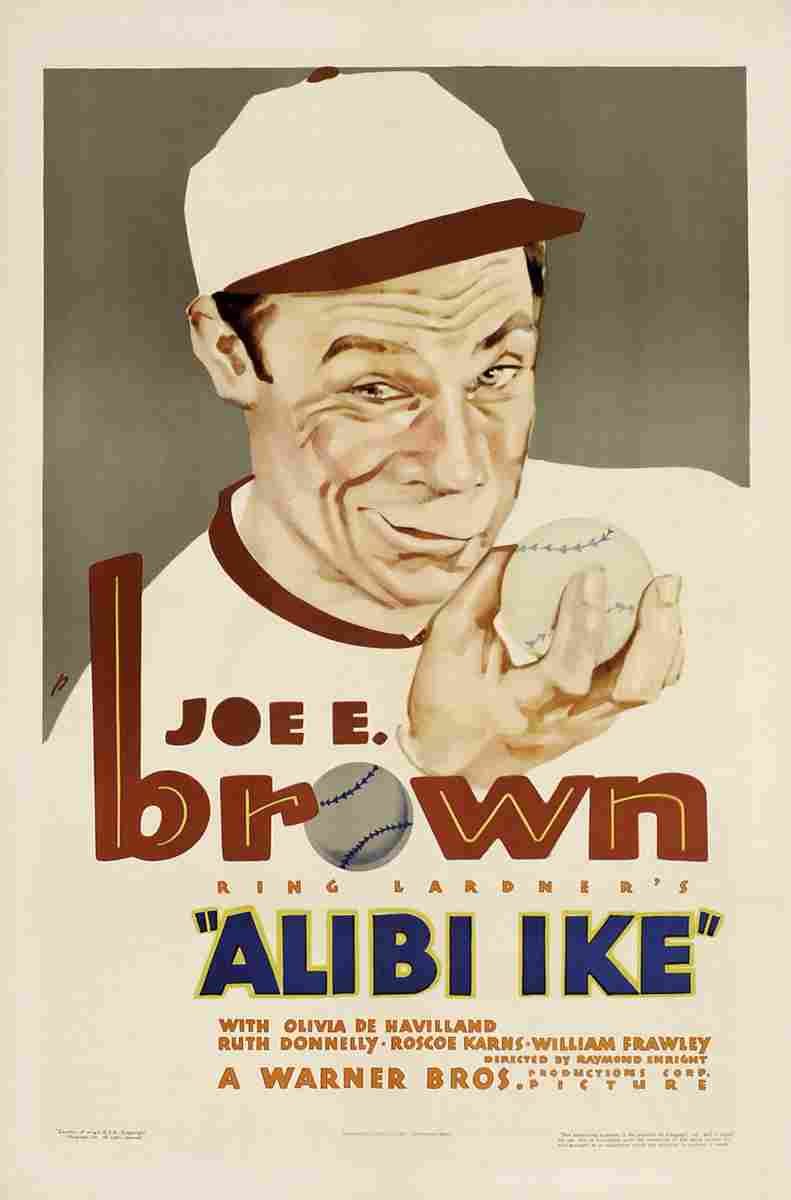 Alibi Ike 01 film star poster A4 Photo Print