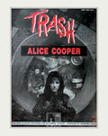 Alice Cooper Trash 1 Vintage Retro Advert Poster A4 Photo Print