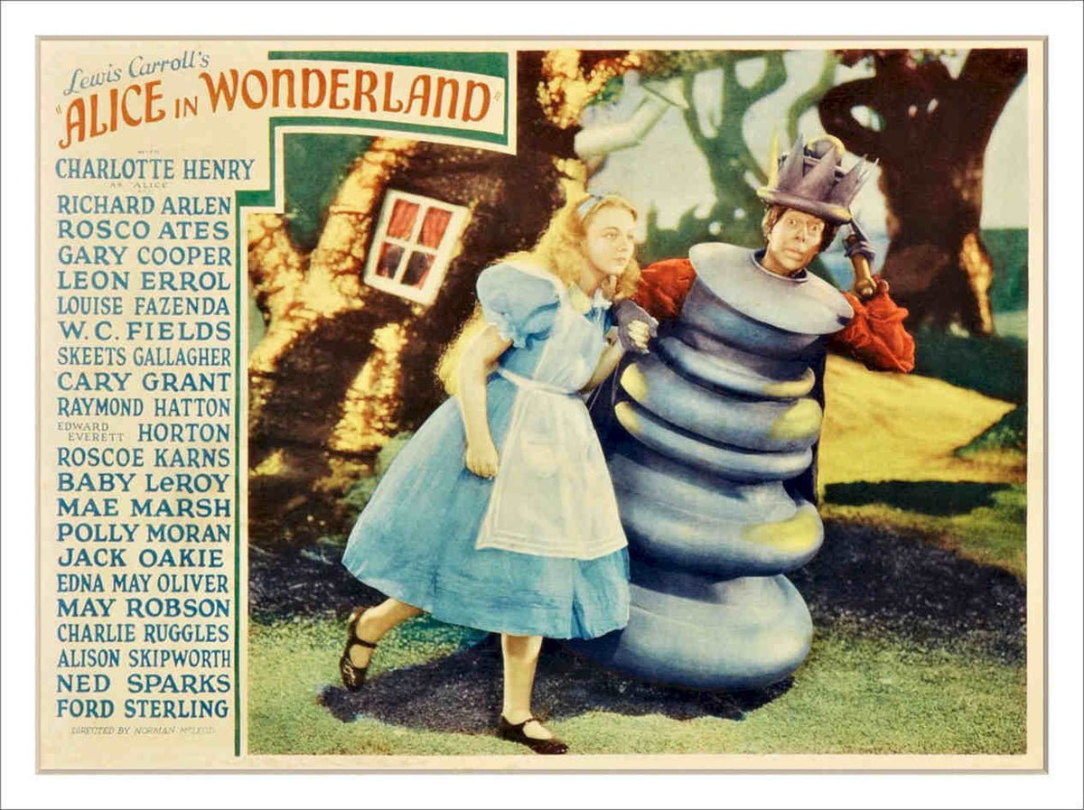 Alice In Wonderland Movie Poster 1930s2 Vintage Retro Advert Poster A4 Photo Pr