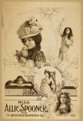 Alice Spooner Theatre Vintage Retro Advert Poster A4 Photo Print