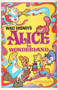 Alice Wonderland Poster 1 Vintage Retro Advert Poster A4 Photo Print