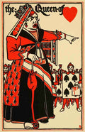 Alice in Wonderland 1898 The Queen of Hearts A4 Photo Print
