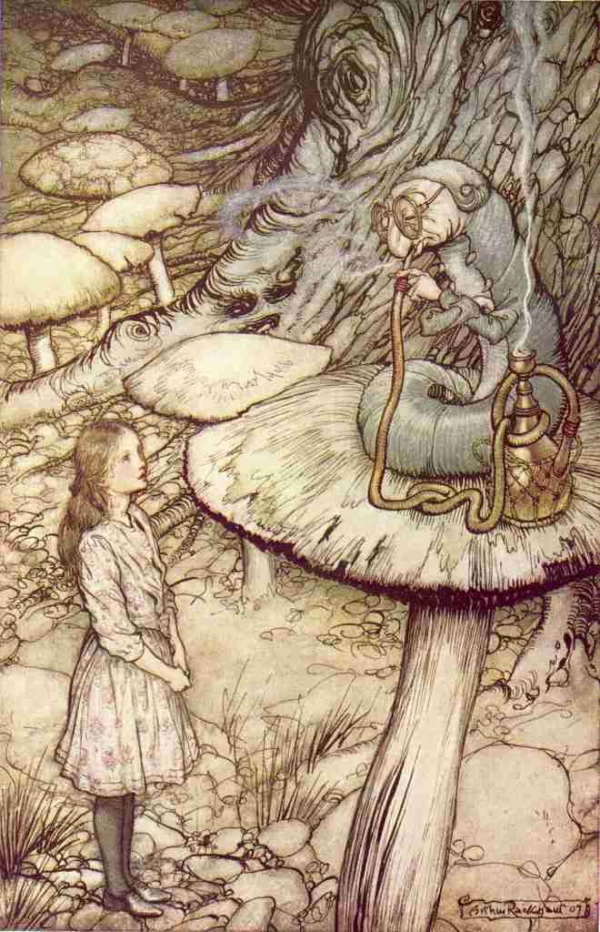 Alices Adventures in Wonderland 1907 5 A4 Photo Print