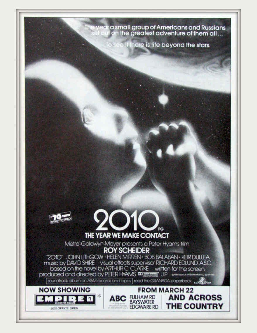 Alien Heads Contact Vintage Retro Advert Poster A4 Photo Print