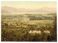 Alisbrunn with chapel and Lake Zug Lake Lucerne Vintage A4 Photo Print
